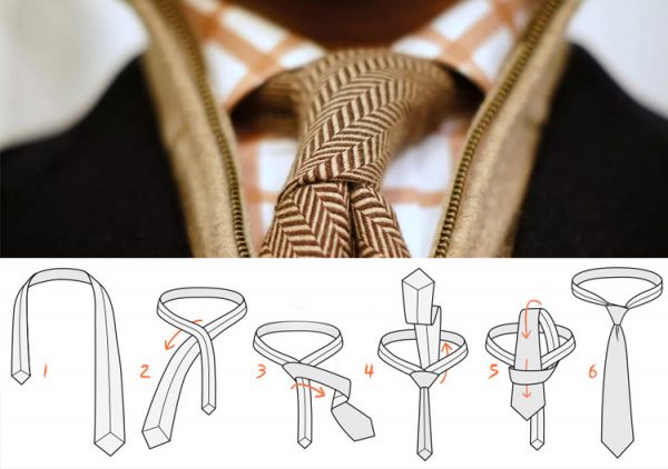 7 способов красиво завязать галстук