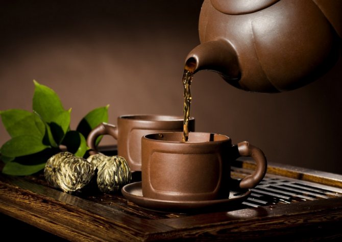 Каждый компонент чая воздействует на отдельную систему организма