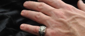 На каком пальце мужчины должны носить кольца