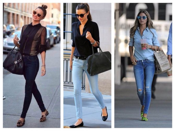 Советы стилистов, какую обувь носить с узкими джинсами