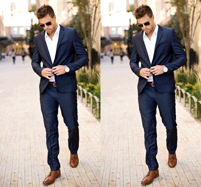 Свободный стиль одежды для парня на свадьбу